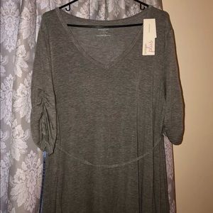 Motherhood Maternity Gray tunic